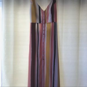 L’atiste Multicolor striped Dress